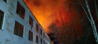 Вологодские и архангельские пожарные справились с возгоранием на льнокомбинате в Красавино к 4 часам утра