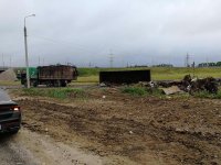 Опрокинувшийся прицеп грузовика оборвал линии электропередач в Вологодском районе