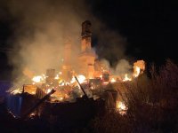 Пожар в деревне Мезга Устюженского района