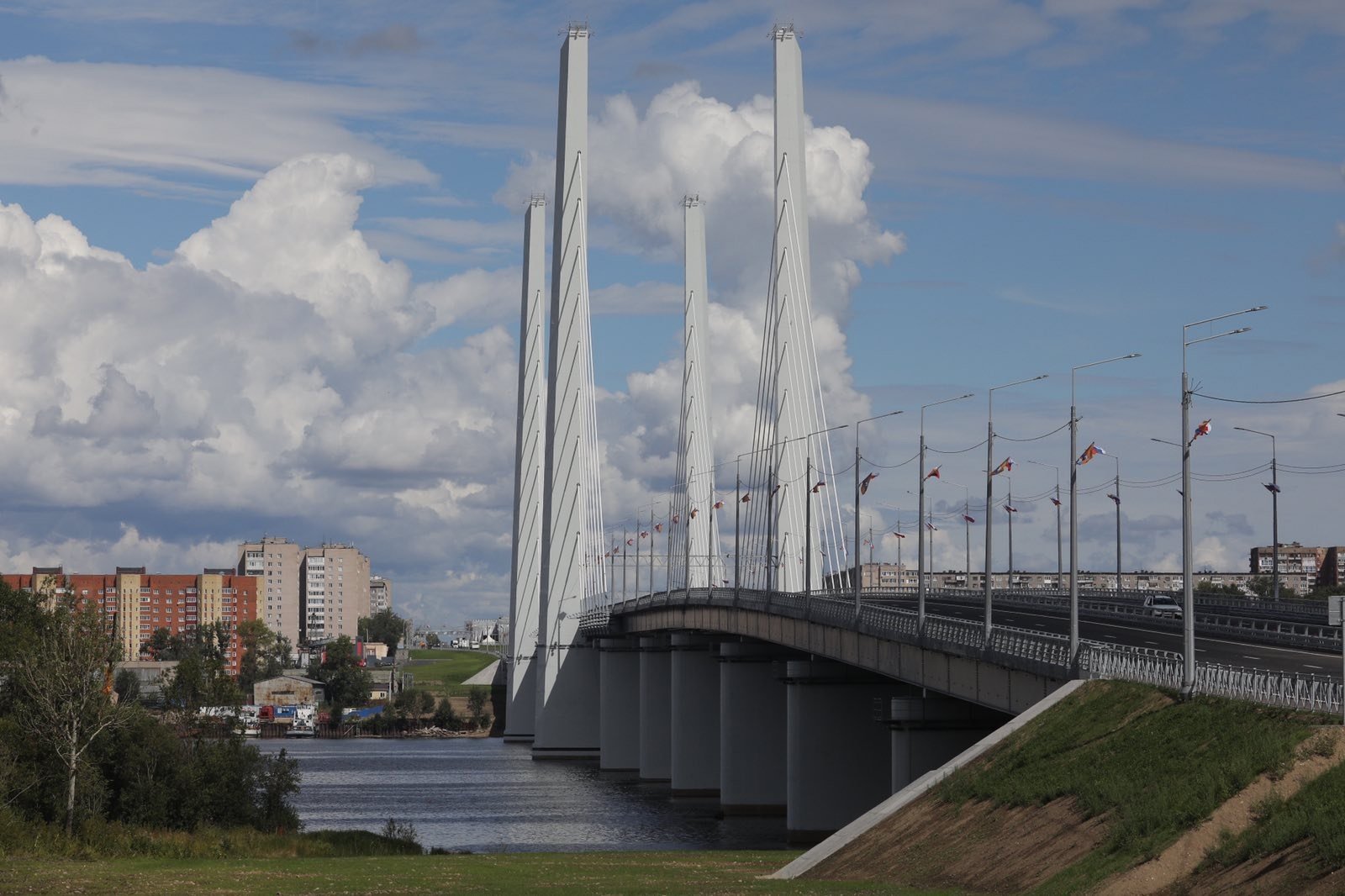 Сегодня пройдет открытие Архангельского моста в Череповце