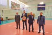 Череповецкий волейбольный  центр с 15-летием поздравила компания «ФосАгро»