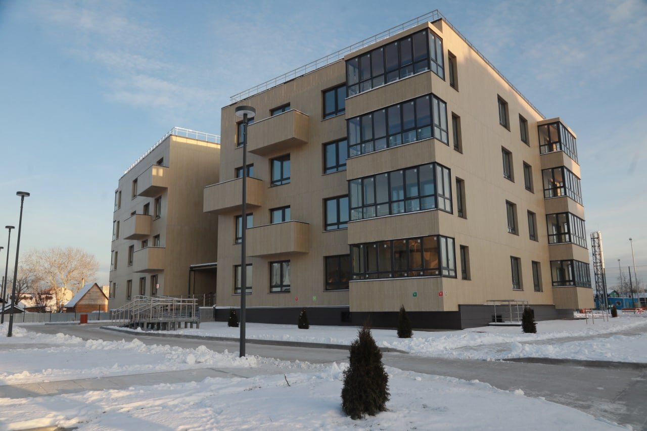 Строительство первых в России CLT-домов завершено на Вологодчине