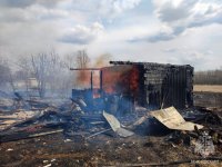 Пенсионерка получила ожоги во время пожара в Великоустюгском округе