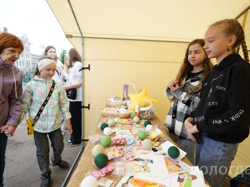 Детская финансовая ярмарка прошла в Вологде