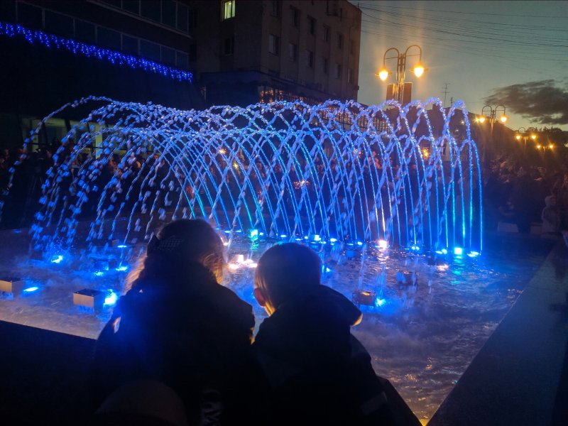 Работу светомузыкального фонтана в Вологде продлили до 5 октября