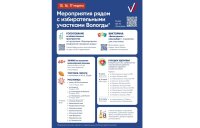 С 15 по 17 марта в Вологде пройдут различные мероприятия на локациях рядом с избирательными участками