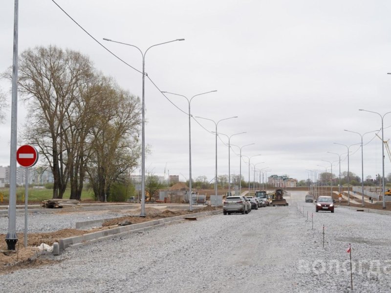 Летом в Вологде откроется участок улицы Новгородской от улицы Молодежной