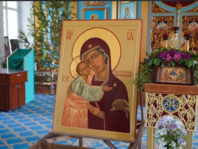 В Череповецкой епархии состоится крестный ход с почитаемой Воронинской иконой Богоматери