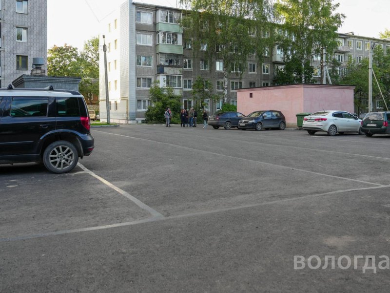 Благоустройство новых дворовых территорий Вологды продолжится в следующем году