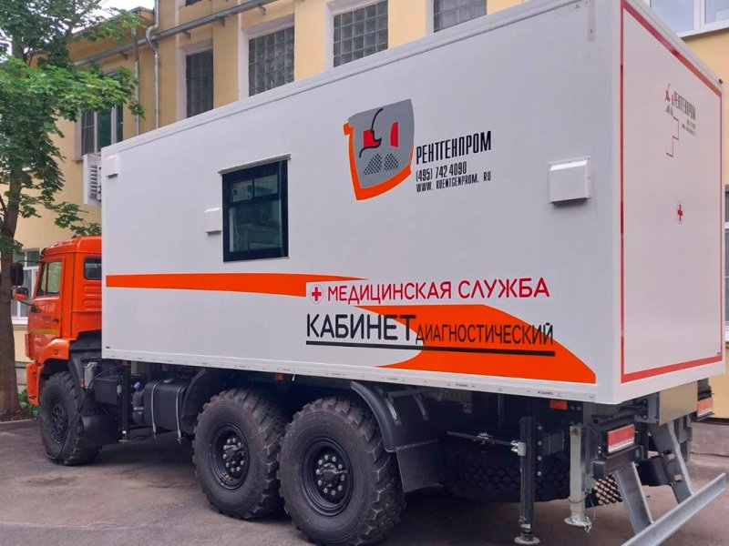 Порядка 500 выездов совершил передвижной медкомплекс в Череповецком округе