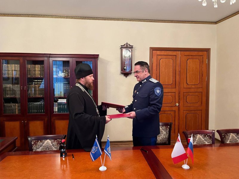 Вологодская епархия и Вологодское окружное казачье общество будут сотрудничать