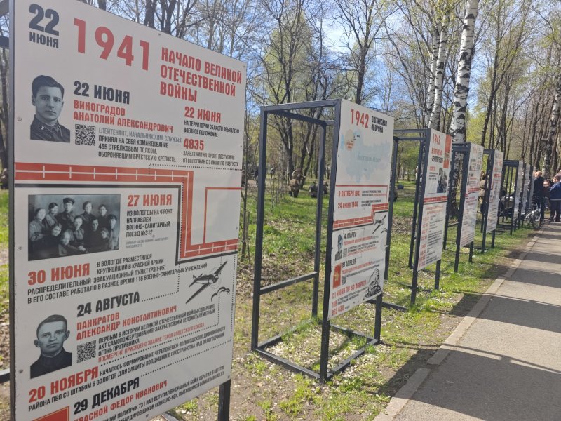 Патриотическая интерактивная выставка «Дополненная героическая реальность» открылась в Вологде