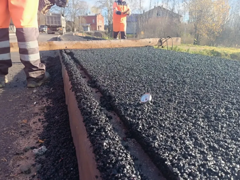 В Тарногском округе ведется создание пешеходных дорожек протяженностью свыше трех километров к социально значимым учреждениям